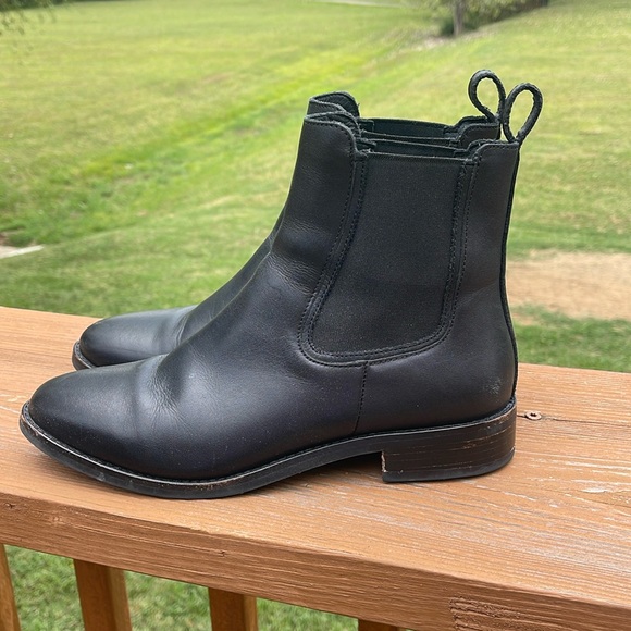 Thursday Boot Co Duchess Black Leather Booties Size 9 - Picture 1 of 14